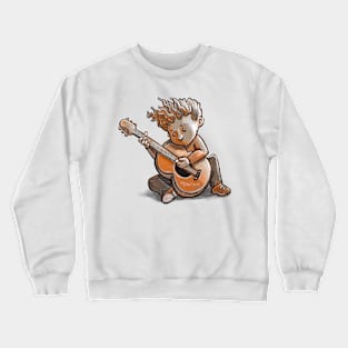 Little Strummer Boy Crewneck Sweatshirt